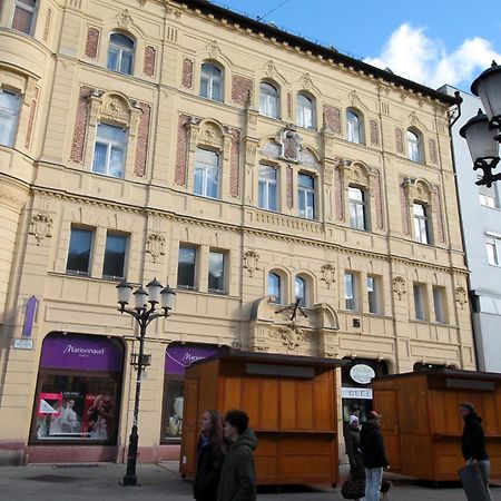 Modern Studio A Belvaros Koezepen Parkoloval- Kata Studioapartman Győr Eksteriør billede