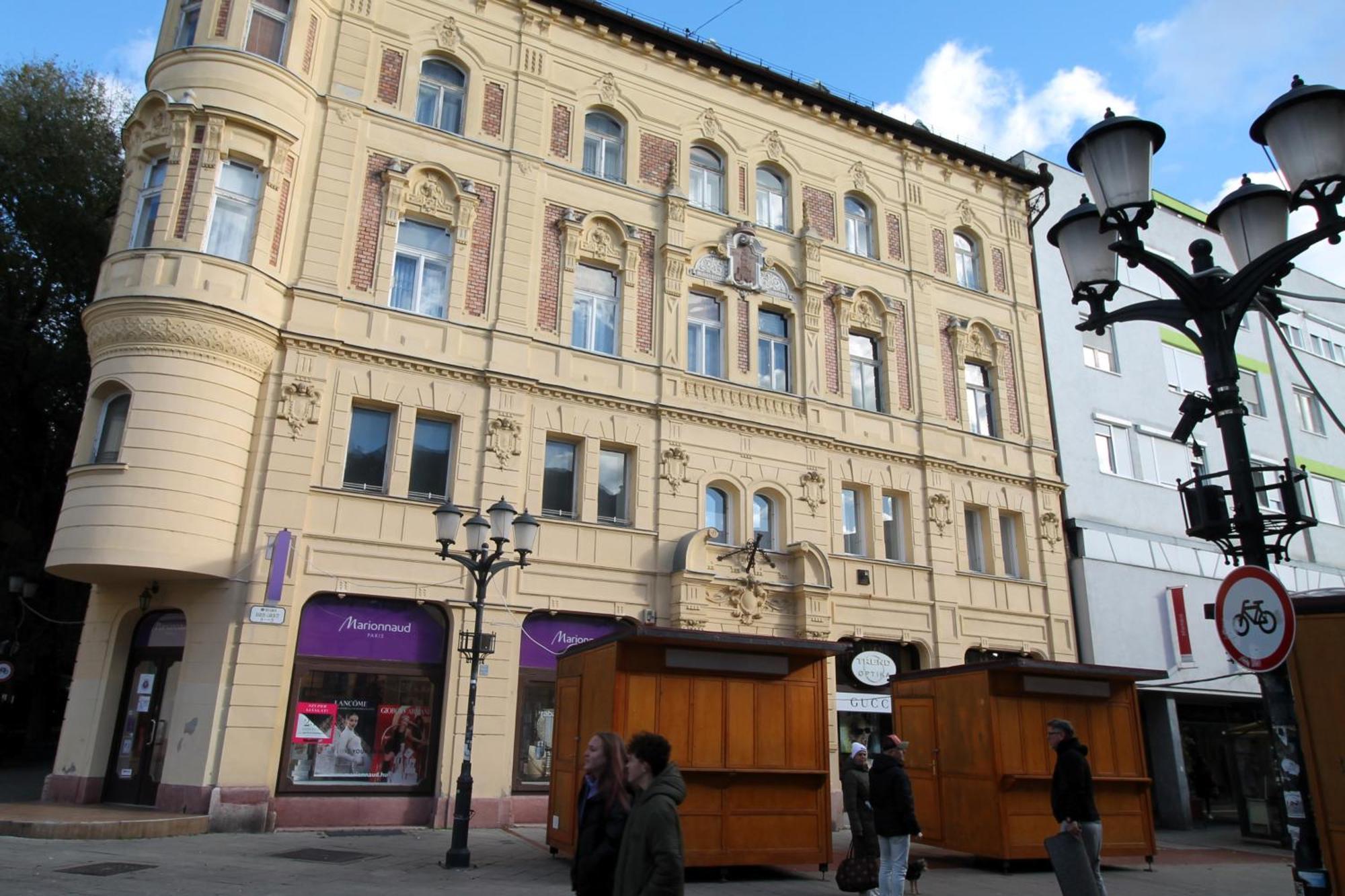 Modern Studio A Belvaros Koezepen Parkoloval- Kata Studioapartman Győr Eksteriør billede